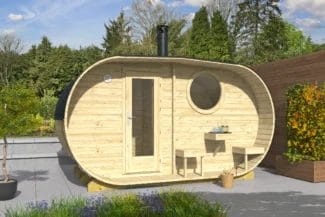 Bačvasta sauna Forssa