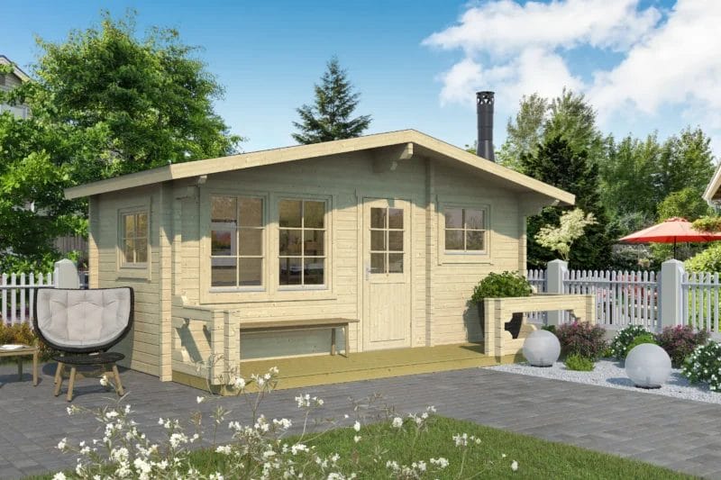 Drvena finska sauna Piha-Tuuri 19
