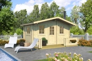 Drvena finska sauna Piha-Tuuri 15