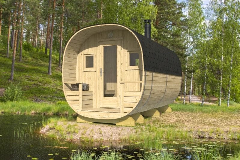 Bačvasta sauna Pori
