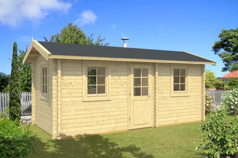 Drvena finska sauna Piha-Tuuri 13